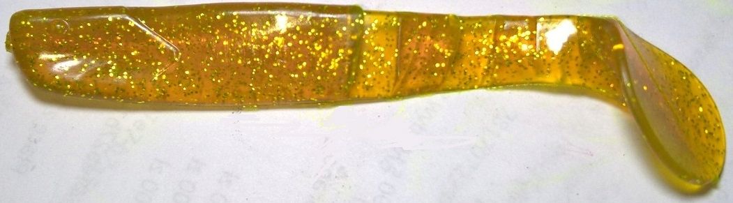  Manns predator 3,5cm geltonas su juodu grzbietem