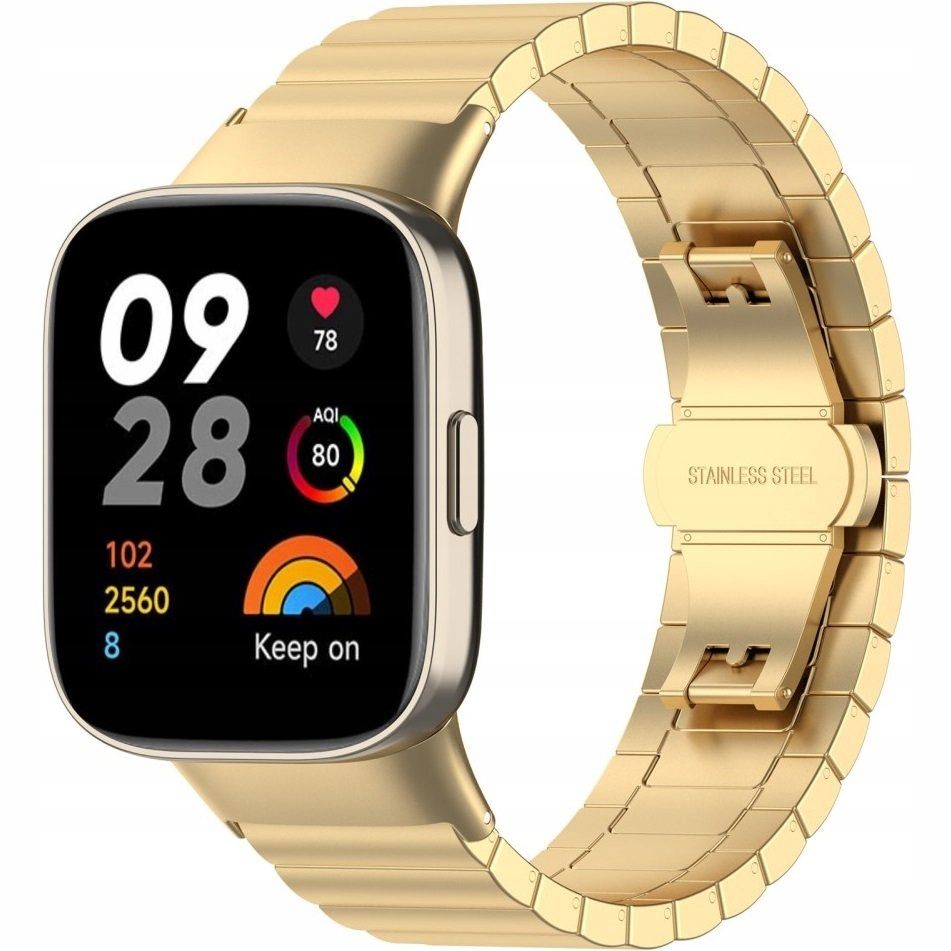  Siksna tērauda rokassprādze rokassprādze uz xiaomi redmi watch 3