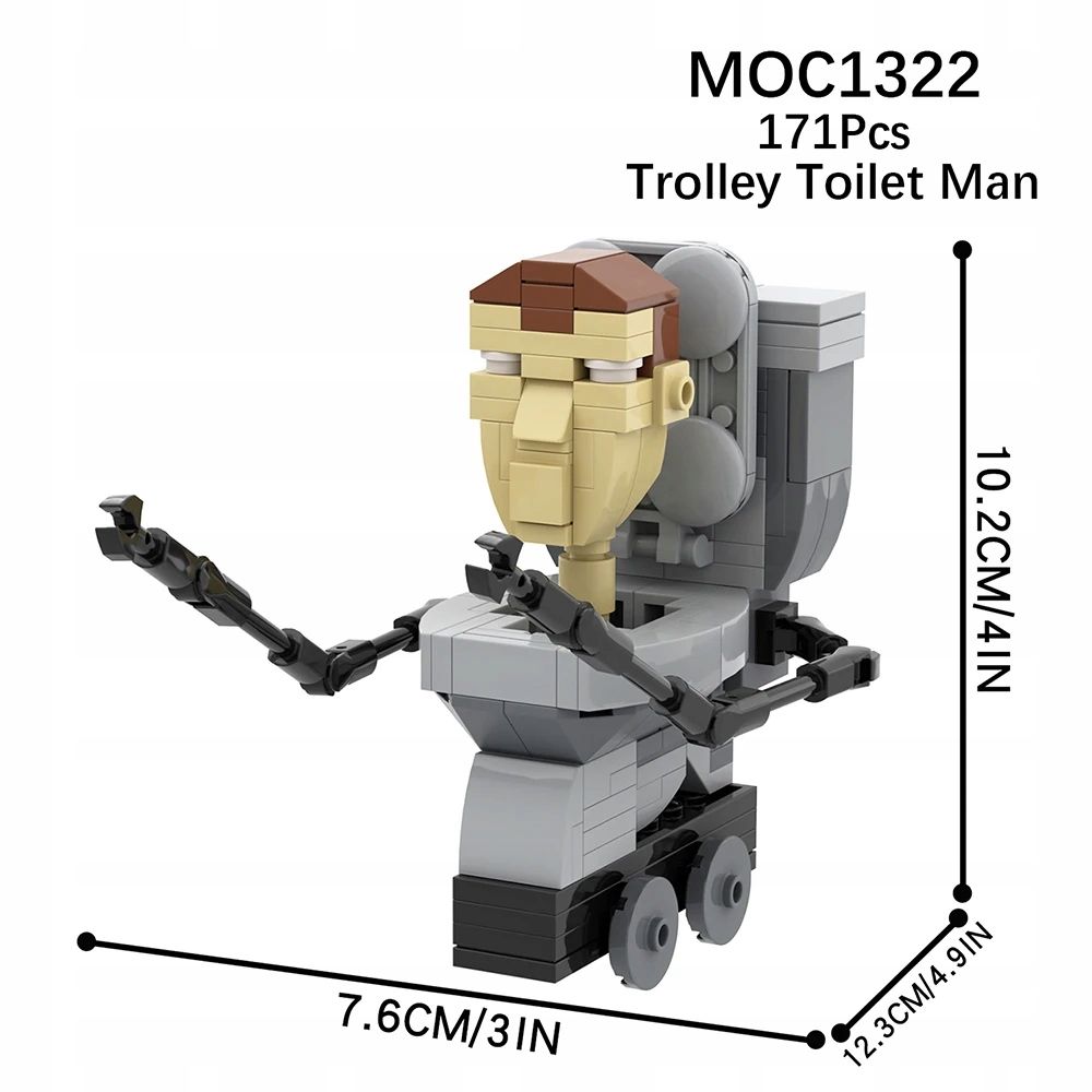  Mooxi skibidi toilet set macht bricks game großartig titan corps vs monitor man a
