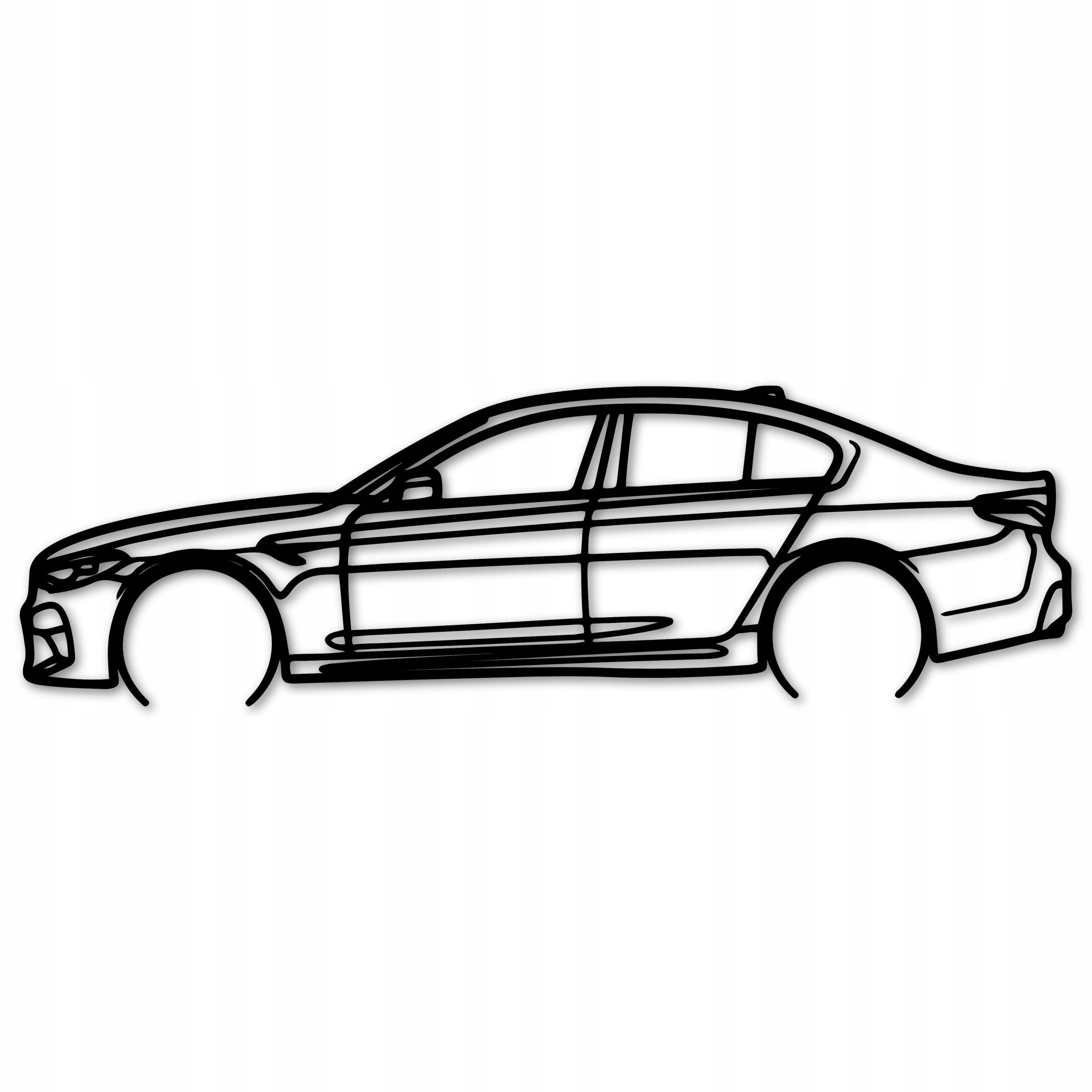  Ažūra glezna automašīna bmw e39 vagons sienu apdare plāksne 80 cm gleznas