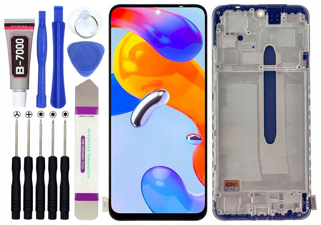  Xiaomi redmi note 11 / 11s incell lcd ekranas