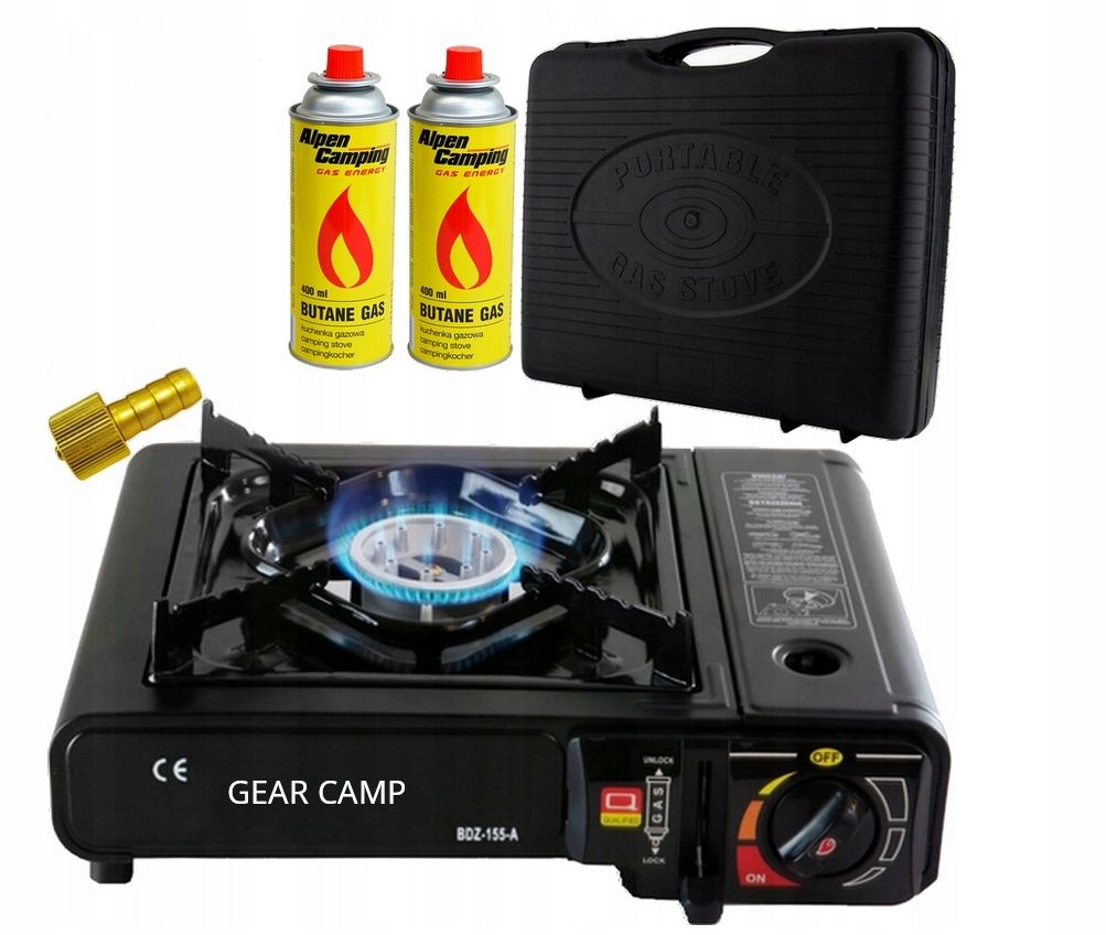  Tourist gas stove grill + 1x capsules gas