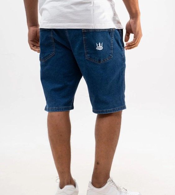  Šortky krátky baggy jeans jigga nosiť tmavo modrá m.6a veľkosť xl