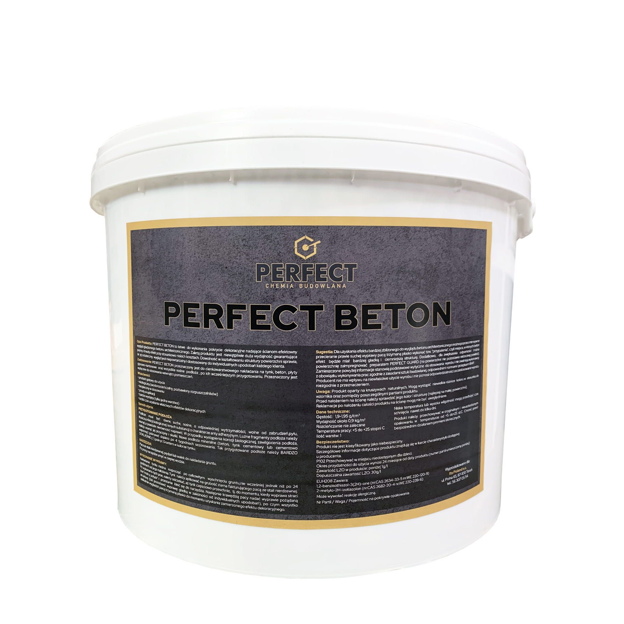  Architectural concrete decorative plaster - 8,5 m²