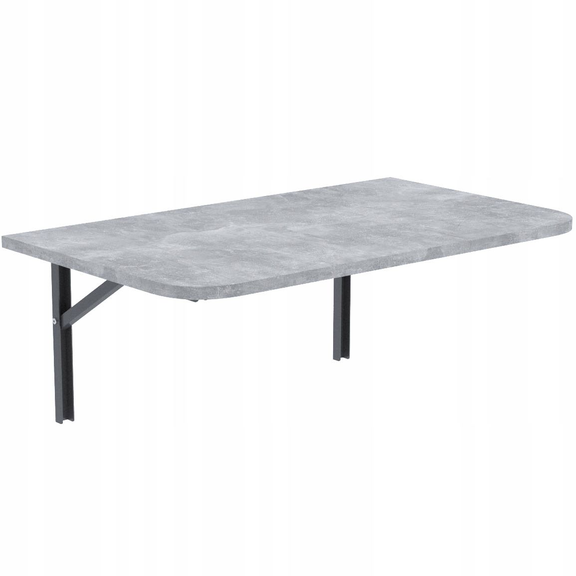  Skladací stôl tabuľky stolová doska rozložené 100x40 burgundia zaoblené