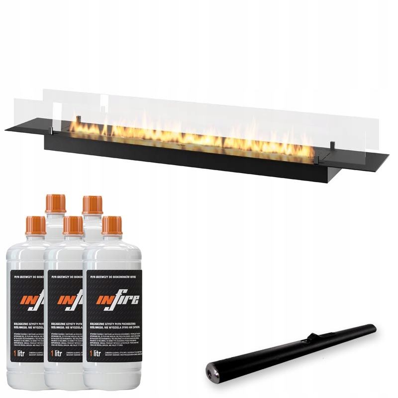  Biokrb biokrb pro ethanol vestavěný black burner 500 slim line