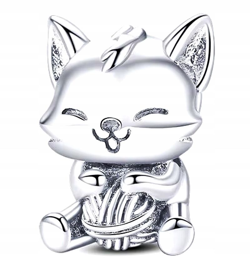  Md charms anhänger am hals schwarze katze golden mond anhänger koteczek kätzchen s925