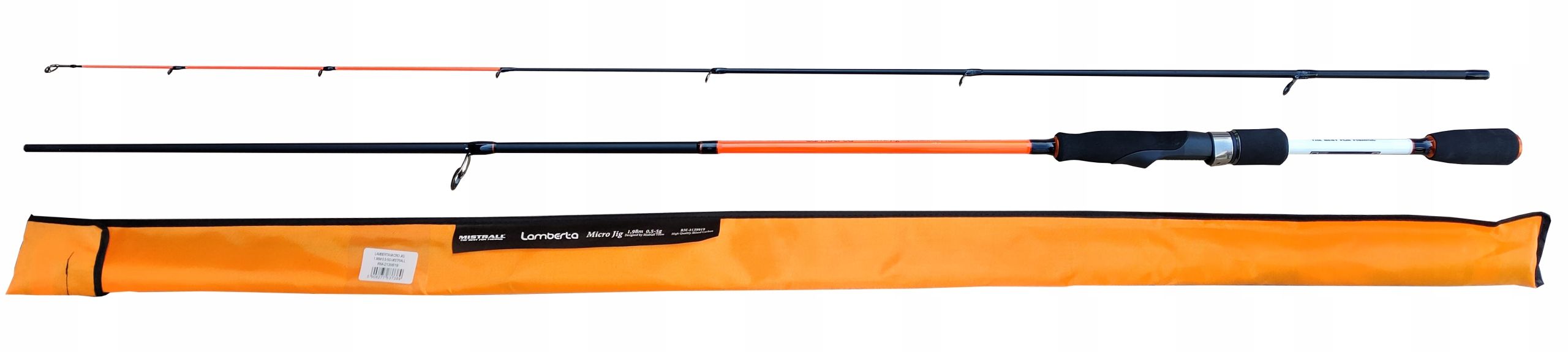  Makšķere mistrall lamberta mikro galvas āķis 198 c.w. 0,5-5g ļoti light
