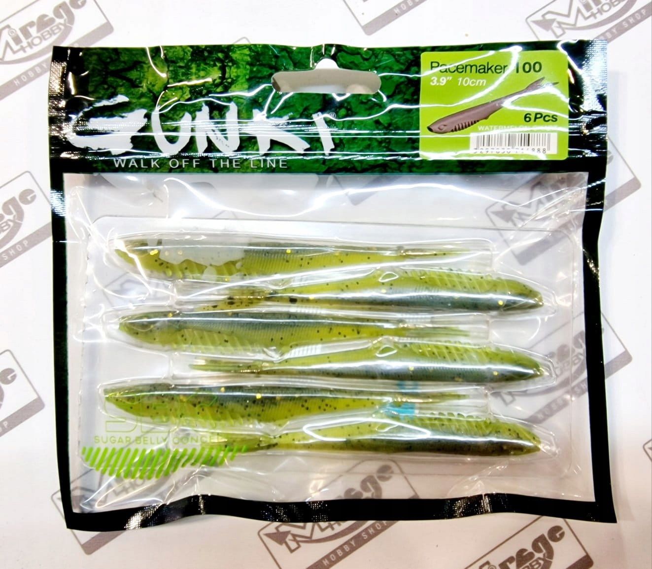  Norīt gunki kiddy 4"(10cm) - salt & pepper (op. 5 gab.) [52683]