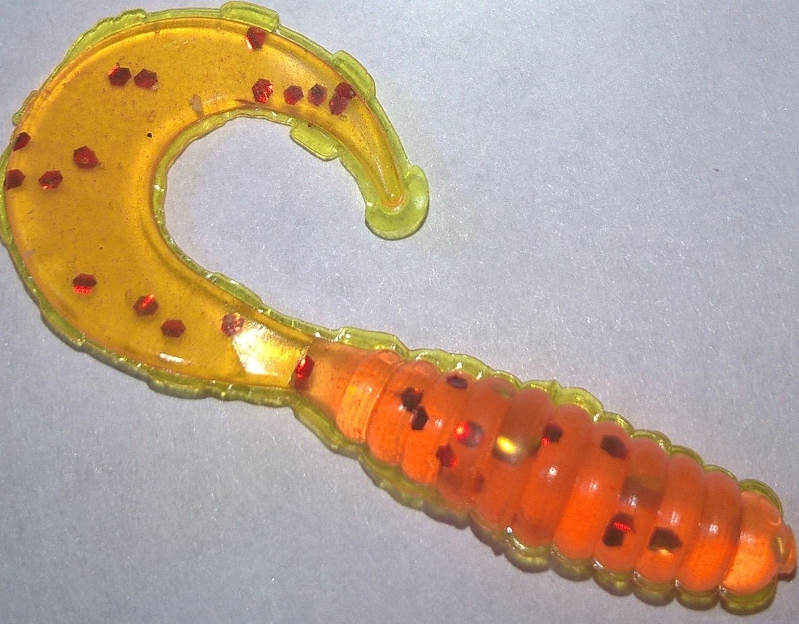  Manns tvisteris 4cm 2 vnt. geltonas fluo, žalias brok.