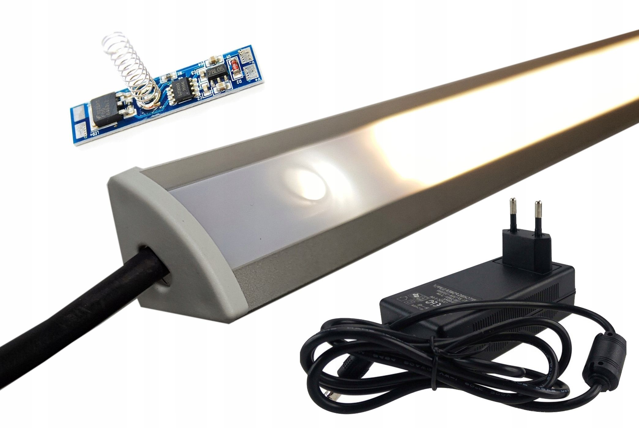  Lampa pod skriňou vstavaný pod skriňou osvetlenie led pásik hustý 52w 2mb