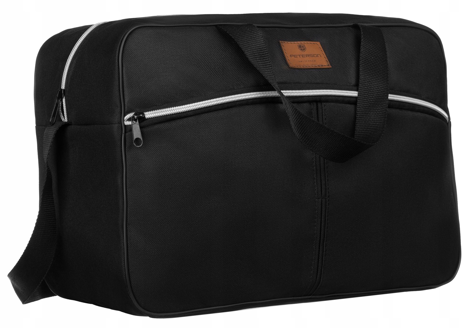  Reisetasche peterson ptn tp-black-silver