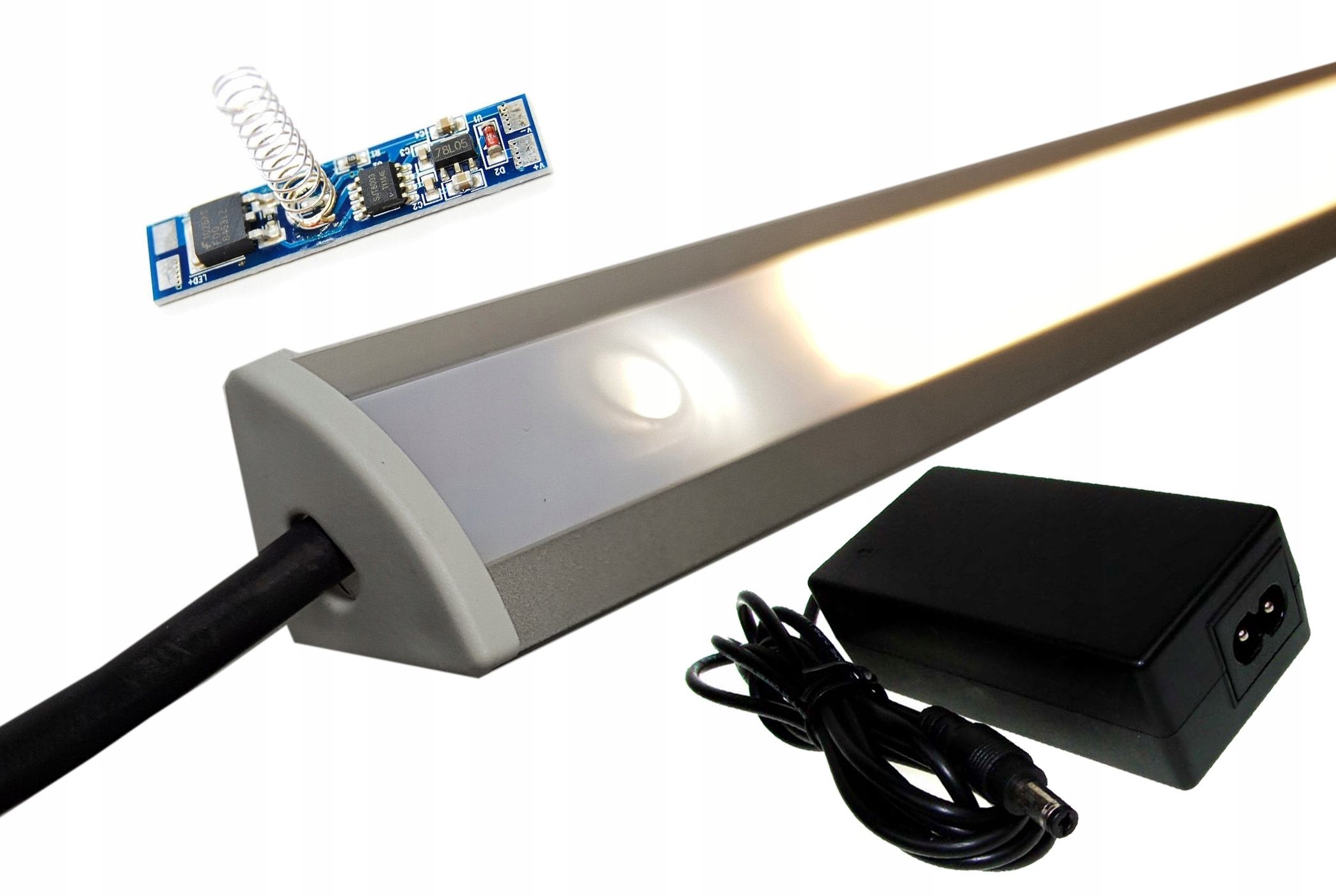  Lampa pod skriňou vstavaný pod skriňou osvetlenie led pásik hustý 52w 2mb