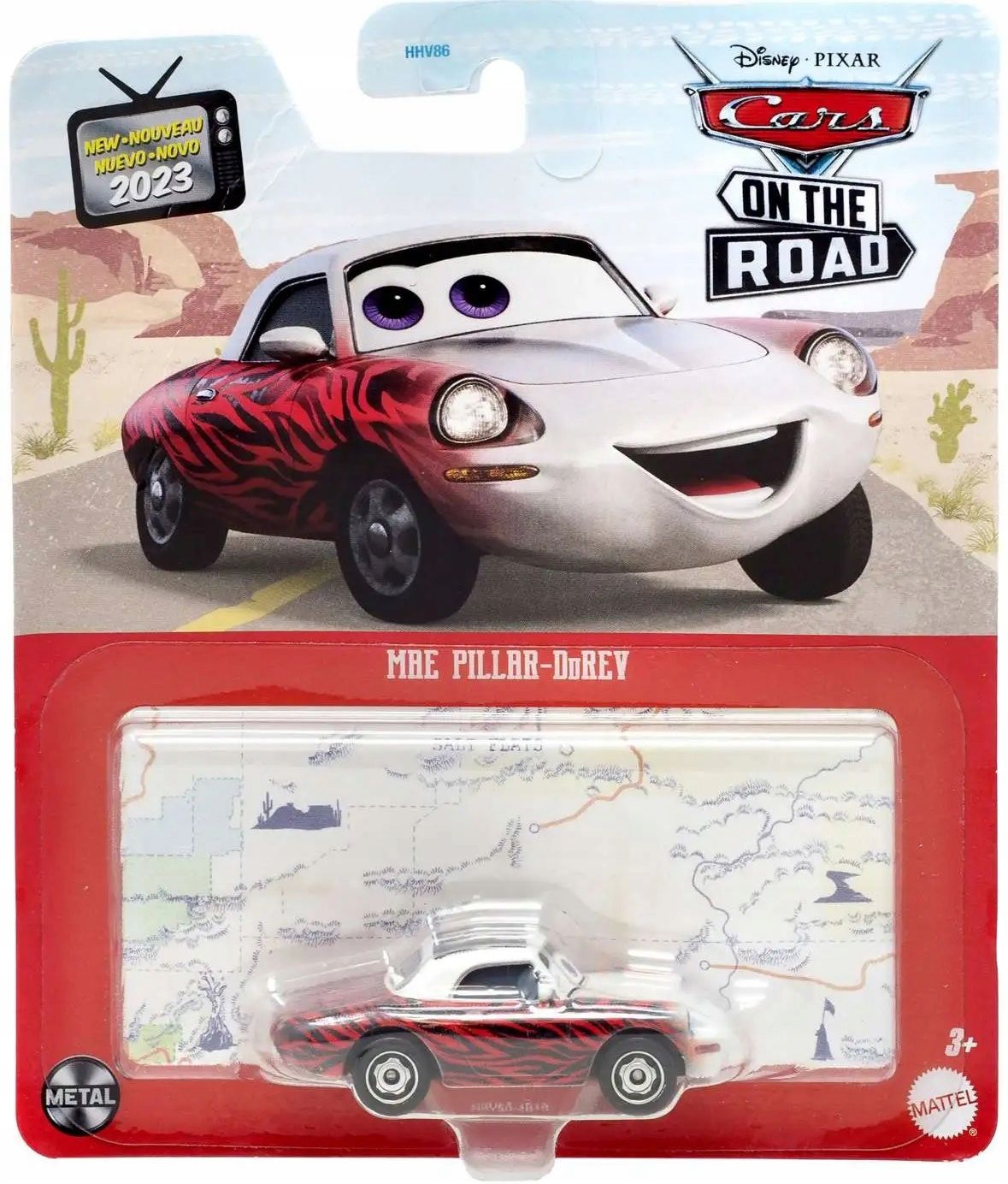  Ramone román + flo lola chladič hora mattel cars auta 1:55 2 ks.