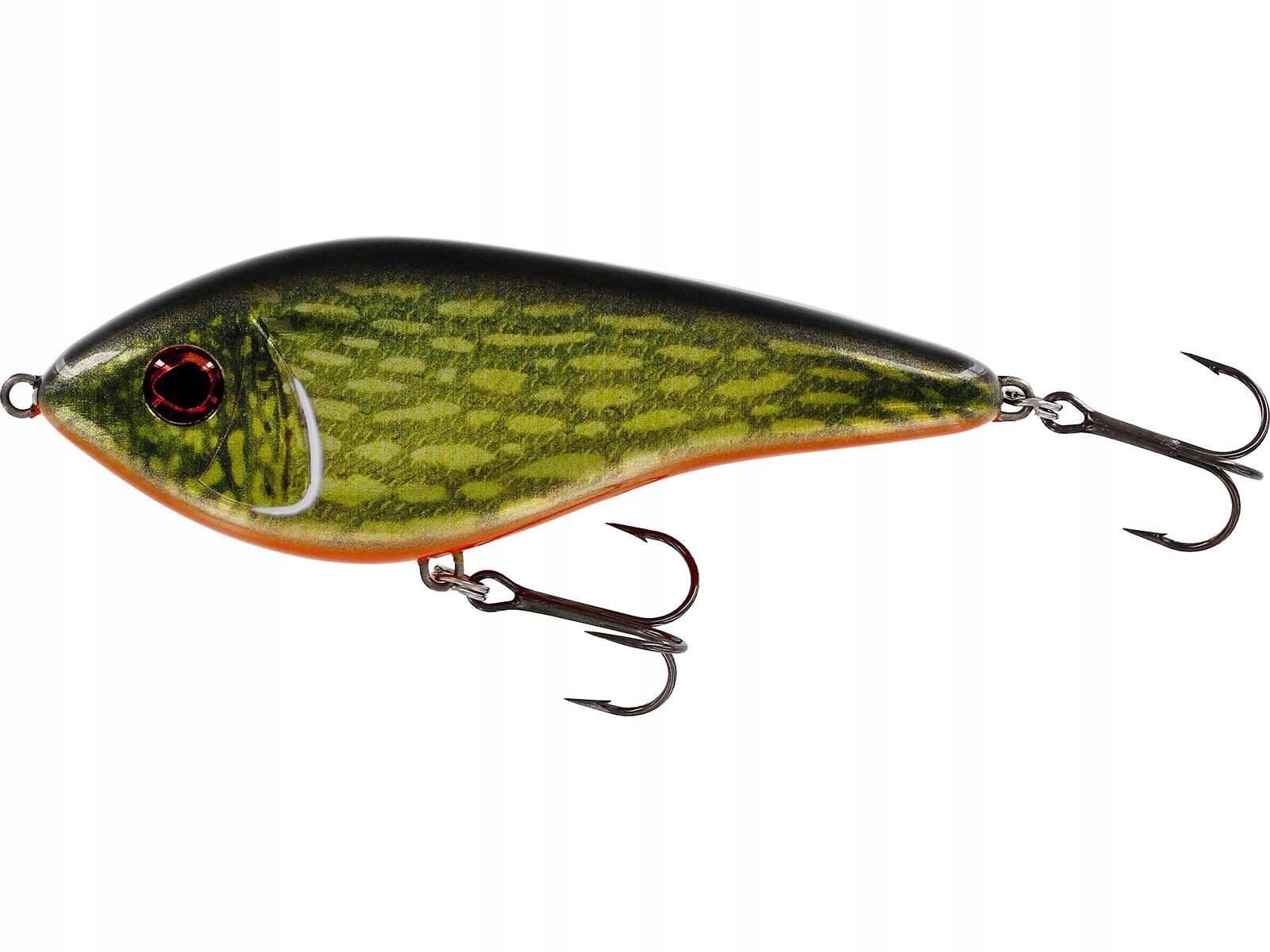  Vobleris westin swim jerk 10cm 34g - skęstantis - 3d rocky red