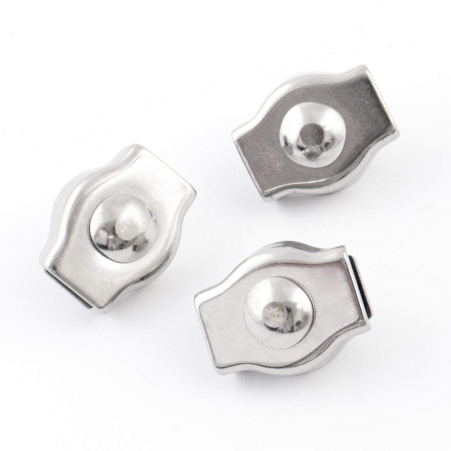  Užspaudėjas trosui viengubas nerūdijančio 2mm 1 kompiuterių.