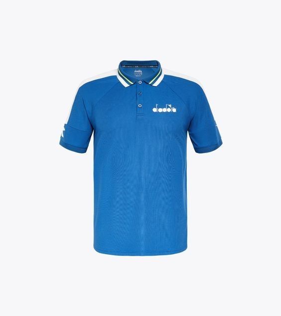 Pánská trička diadora ss polo icon black / yellow s