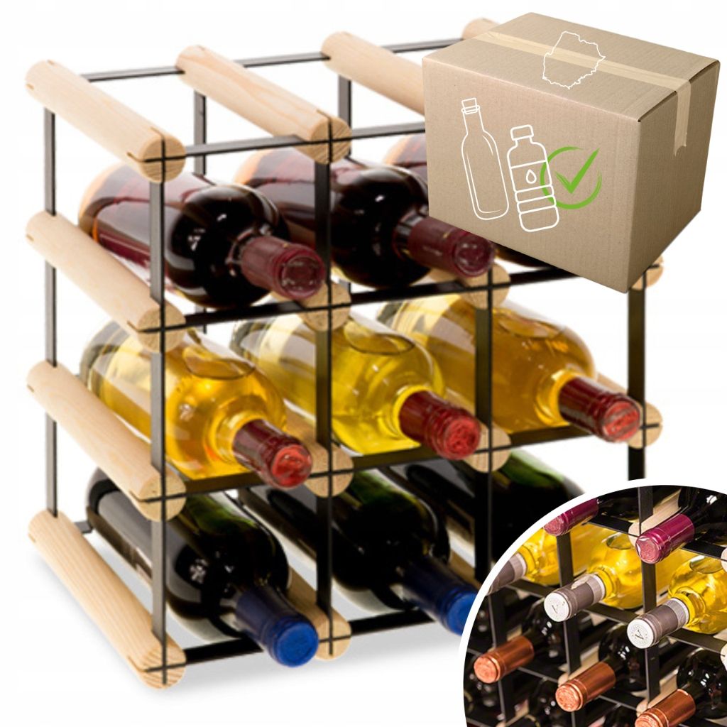  Regal pudelēm vīna plaukts pet metāls koka eco 27 kurpe ciets