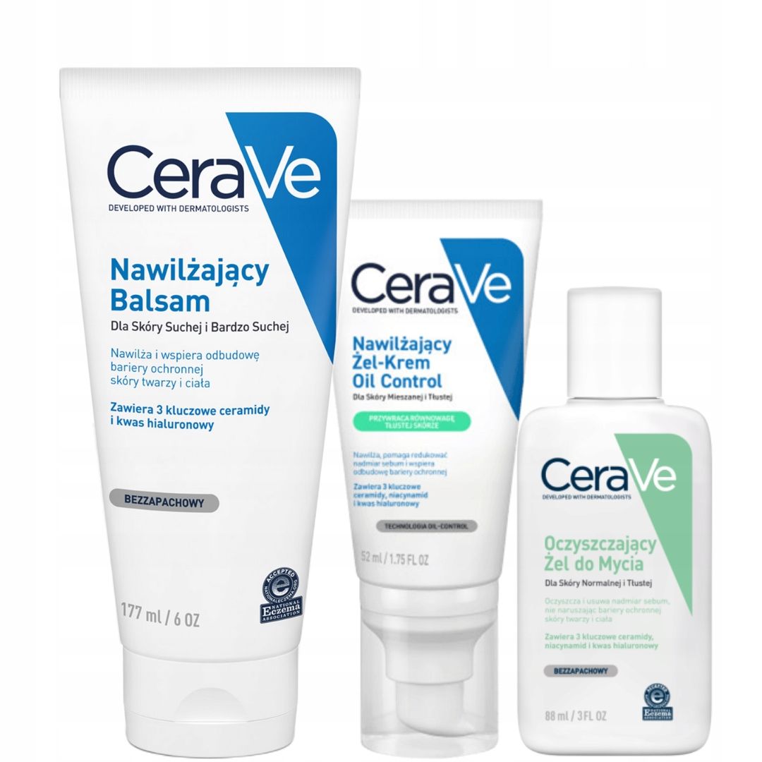  Cerave feuchtigkeitscreme gel-creme oil control + feuchtigkeitscreme gesichts spf 50