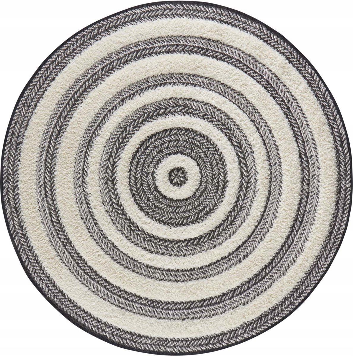  Round carpet for the living room 140cm , soft italian ,green creamy pattern mandala