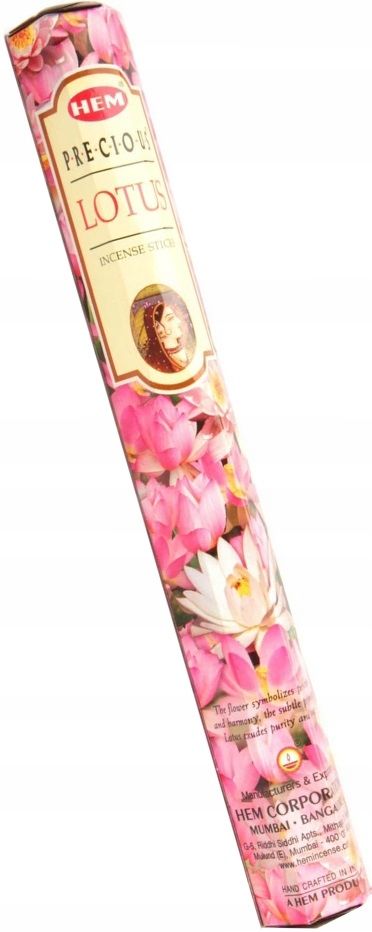  Vīraks precious lotus incense sticks hem