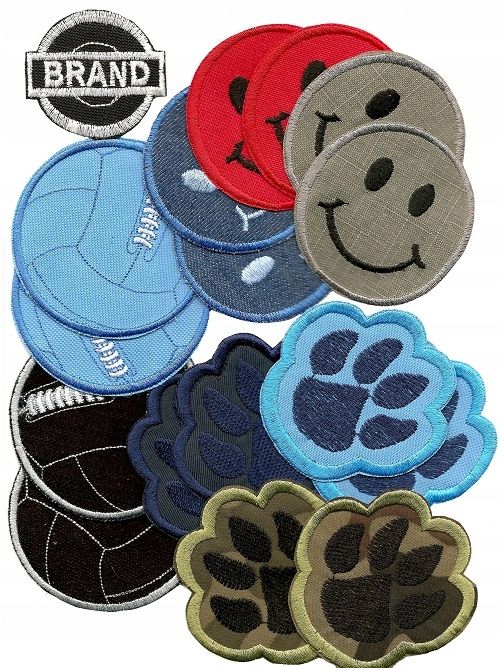  Patch gerät aufkleber auf kleidung patches sm stickerei bälle
