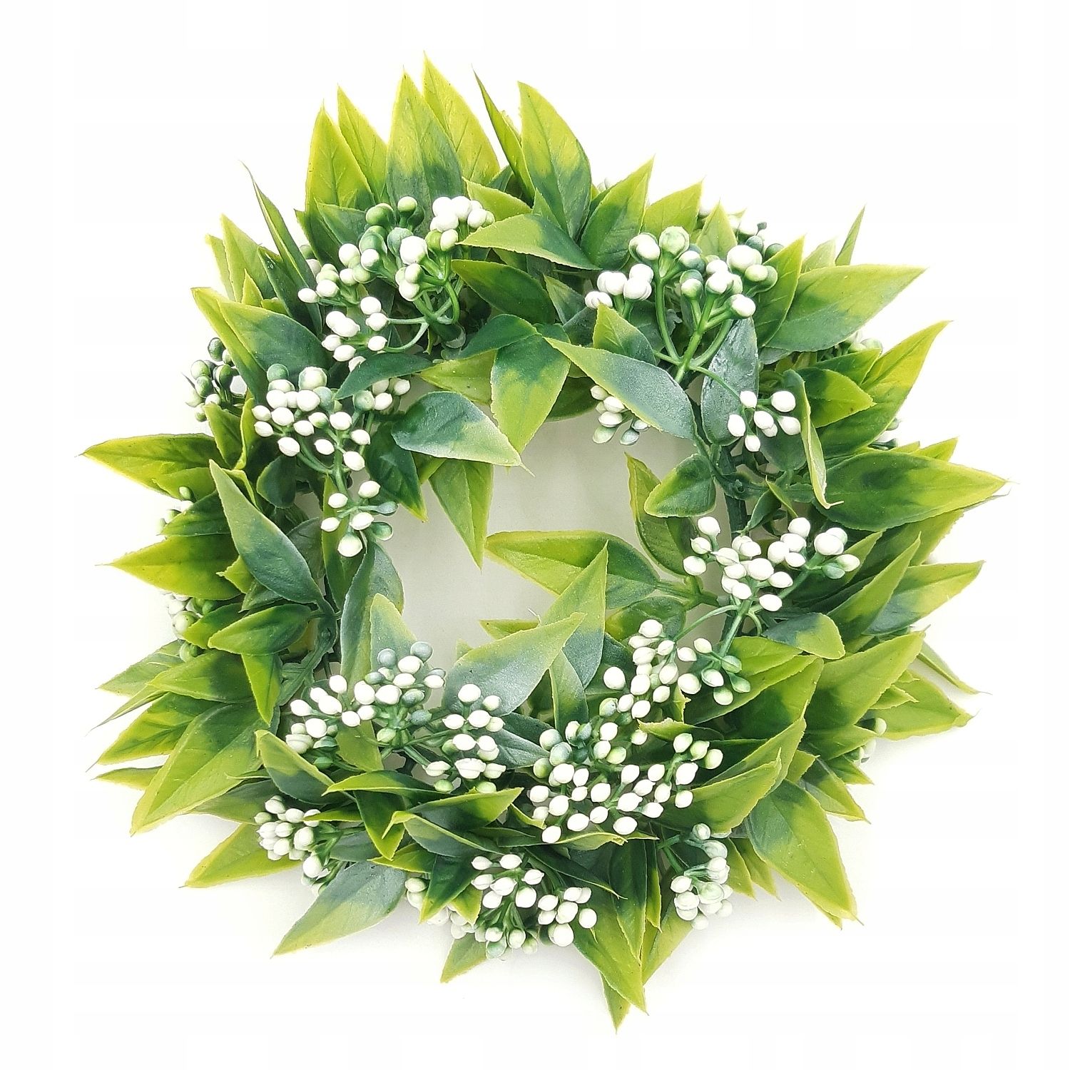  Durvju vainags skaņotājs dekoratīvs lavanda ziedi 25 cm lillā lavanda