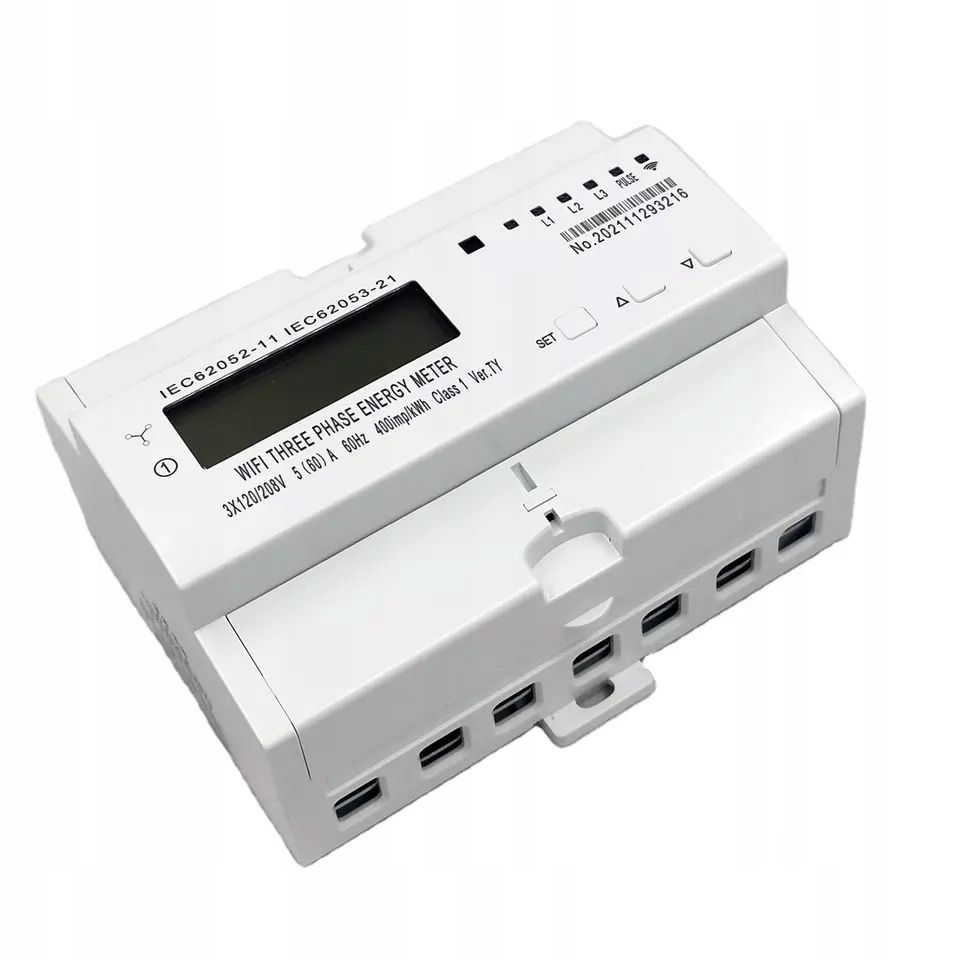  Trifazis skaitiklis / valdiklio 65a zigbee