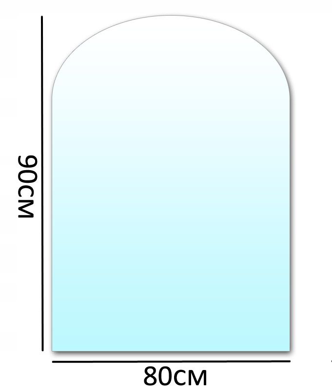  Stiklinis pagrindas po krosnimi, židiniu stiklas 80x100