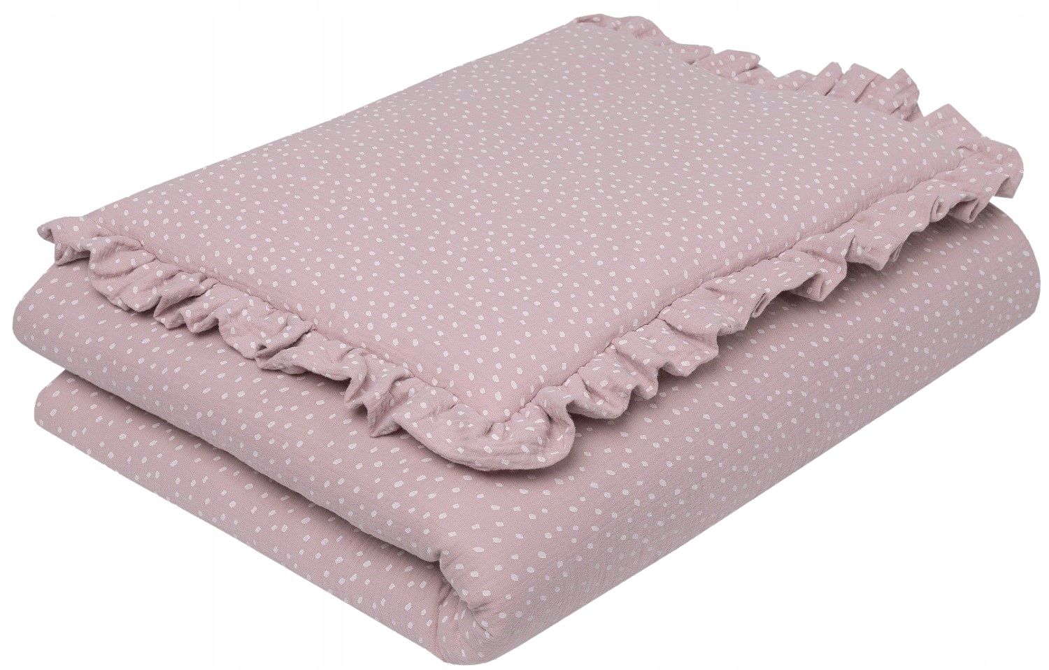  Bedding muslin with a pleat i filling 120x90 print infantilo