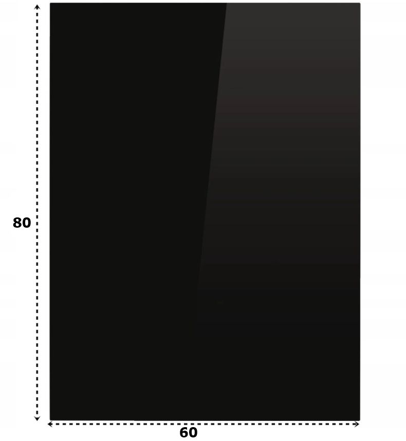  Pagrindas grūdintas stiklas po židiniu 80x70 grafito spalvos