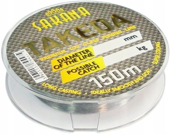  Pavadėlių valas sakana takeda 0,14mm 5,5kg 25m