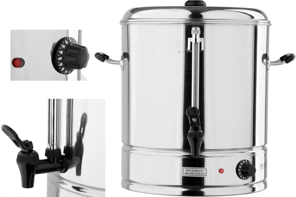  Yg-04316 wasserkocher boiler 12l heizgerät 2500w 220-240v yato gastro