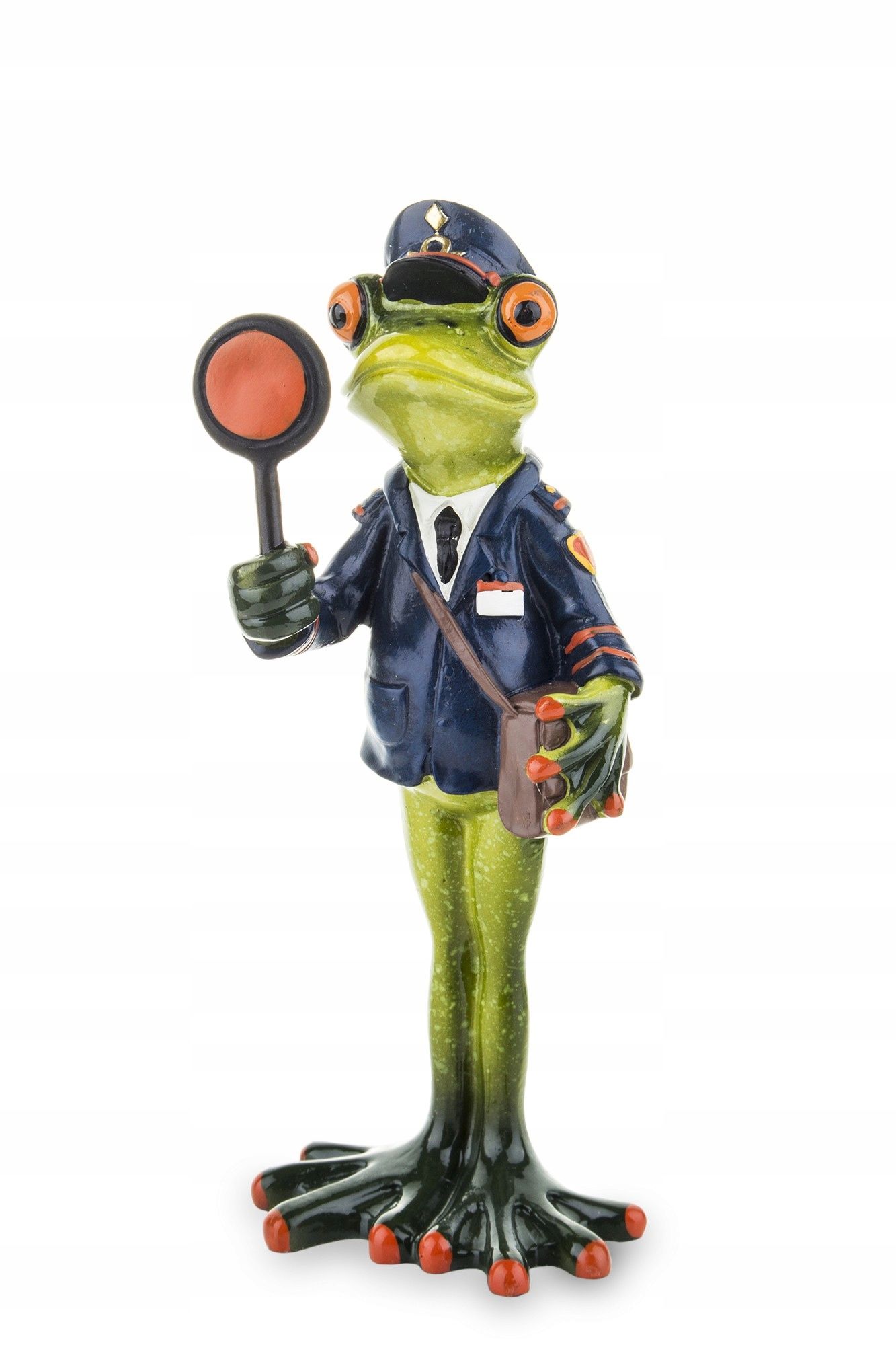  Figur frosch frosch auf rybach angler fischer geschenk