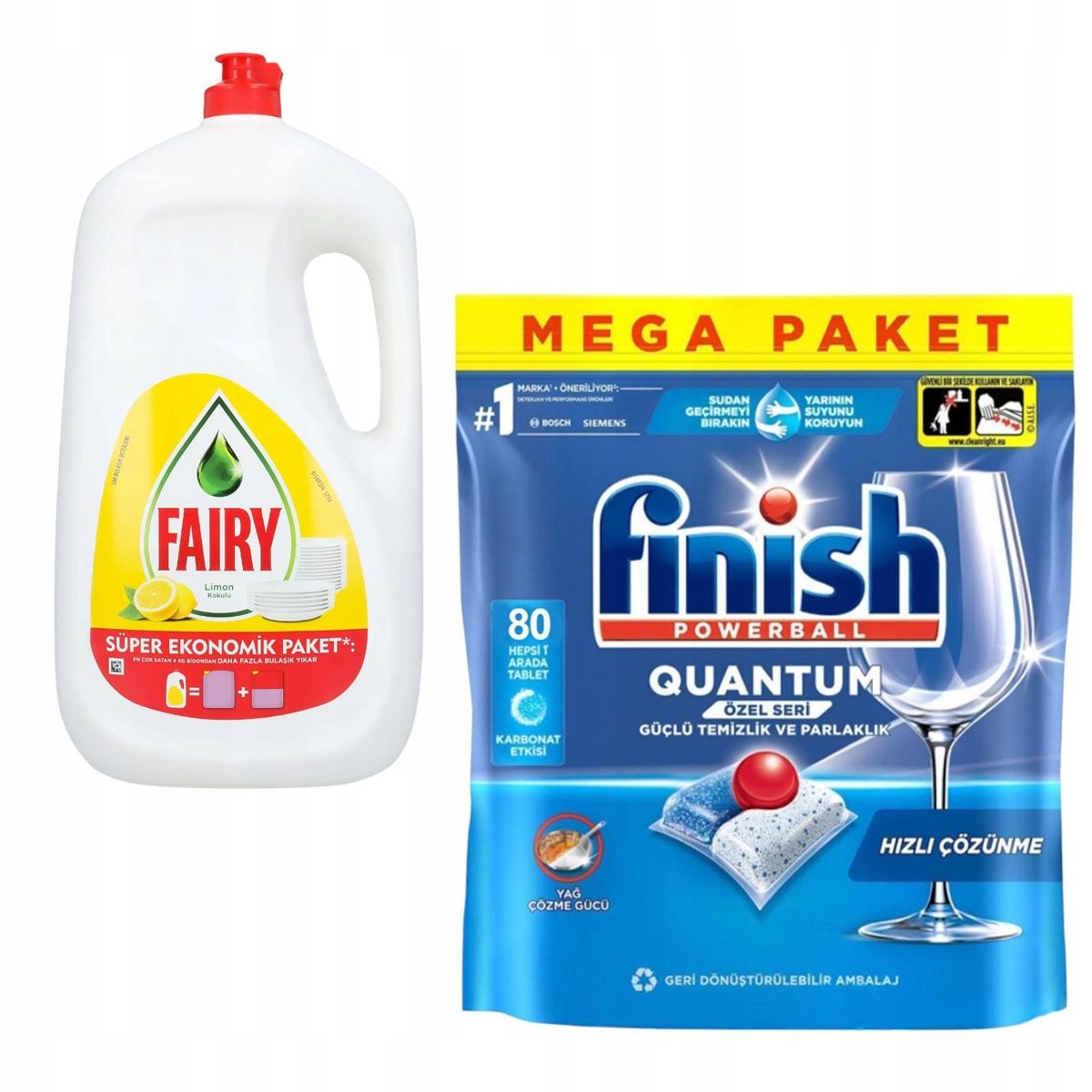  Veiksmingas plovimo skystis indų fairy citrina 2600ml didelis butelis