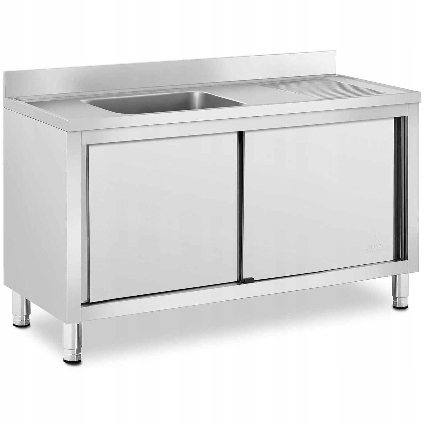  Skříň 100cm s umyvadlem royal catering rc-iks09