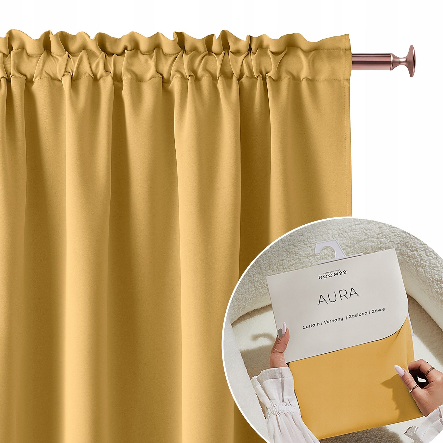  Curtain ready for the living room on the ribbon teeth tunnel 140x240 aura size indian