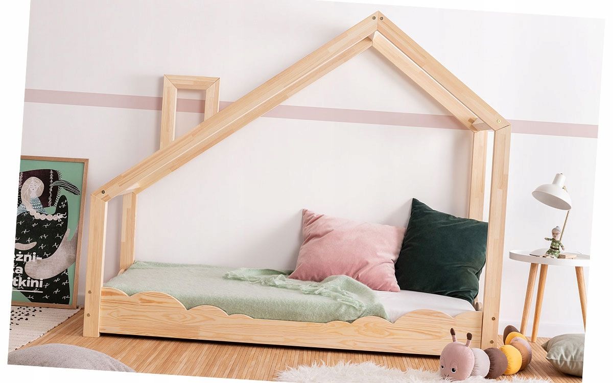  Dětská postel biale s matrací výstavce 180x80