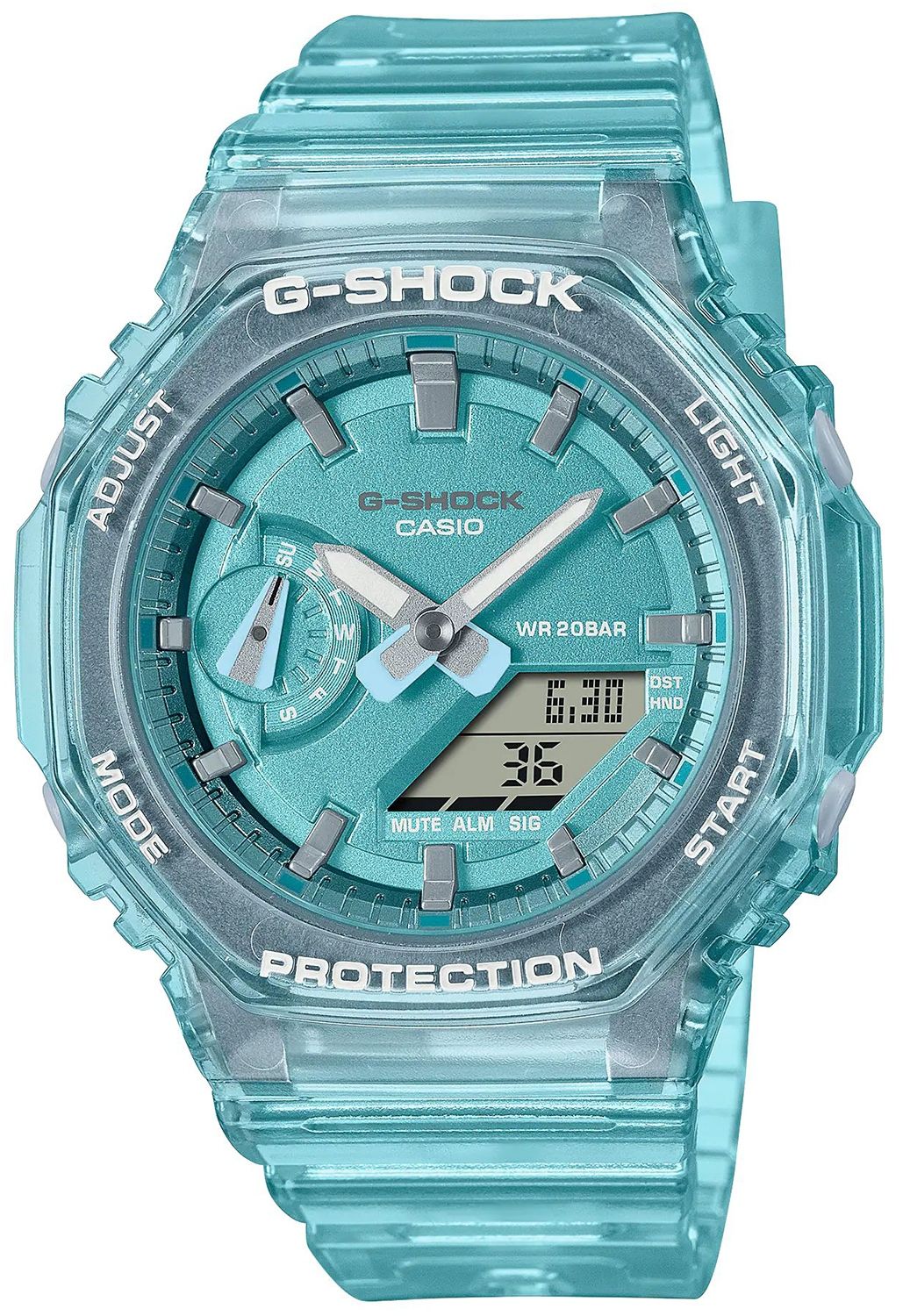  Casio women&#39;s watch gma-s2100ws-7aer
