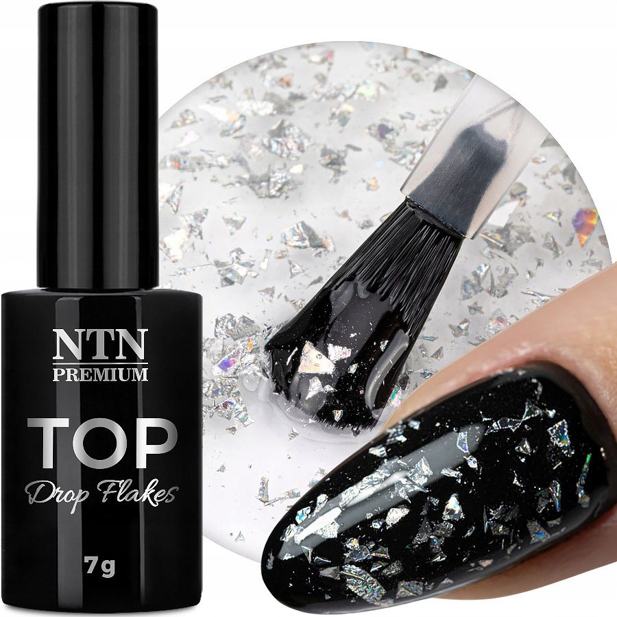  Hybridný vrchný lak ntn 7g top drop flakes eggshell no wipe účinok škrupina vajcia