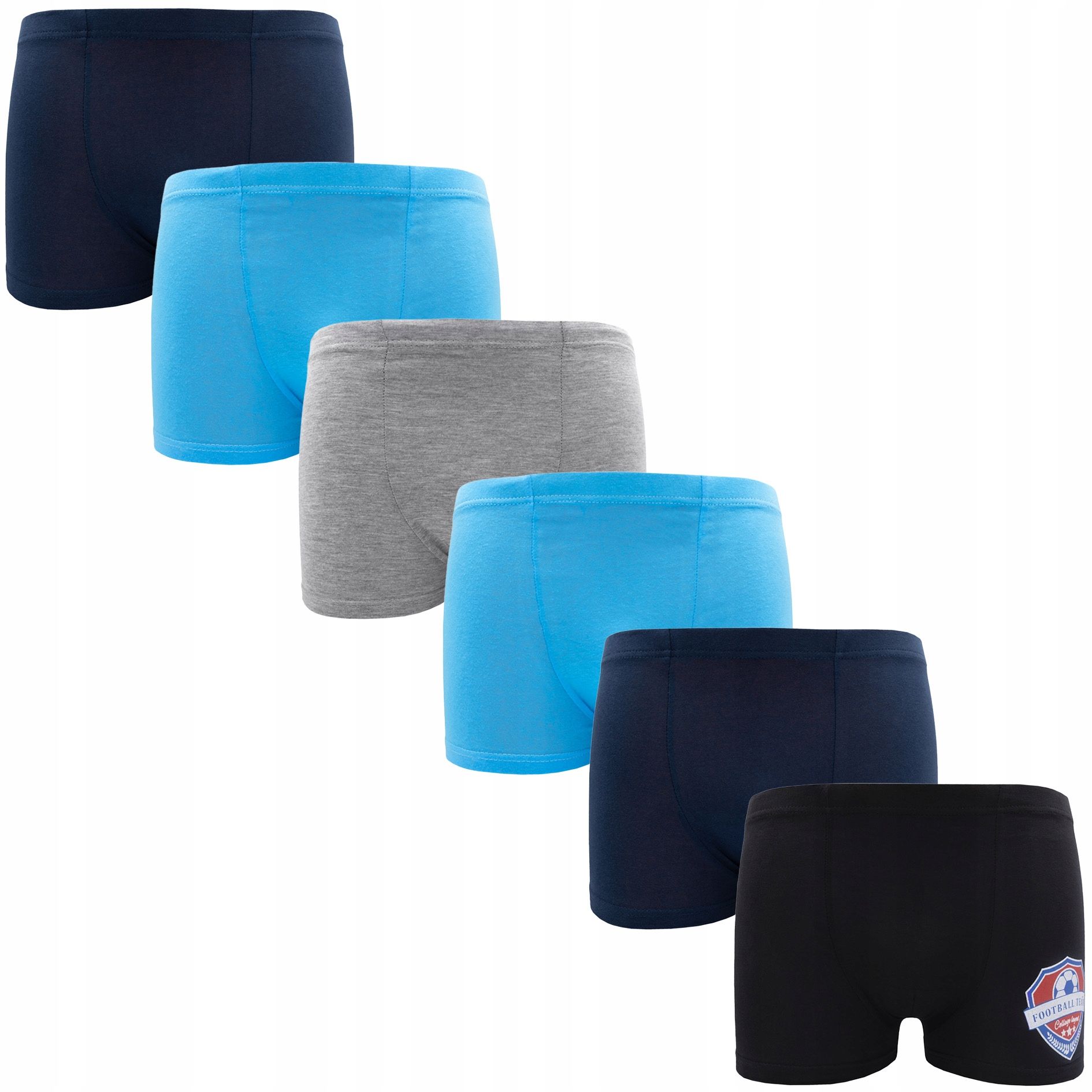  6x boxer für jungen baumwollhöschen größe 134-140