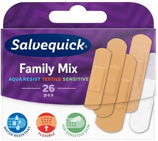  Salvequick finger mix patches an den fingern u rak 18 patches