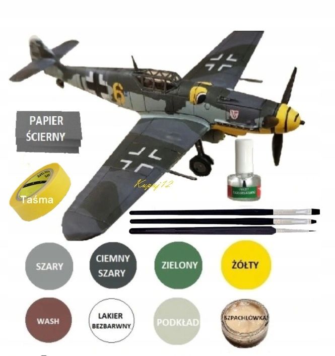  Modelis cisterna pantera tank panther type g + akrila krāsas modeļiem. aksesuāri