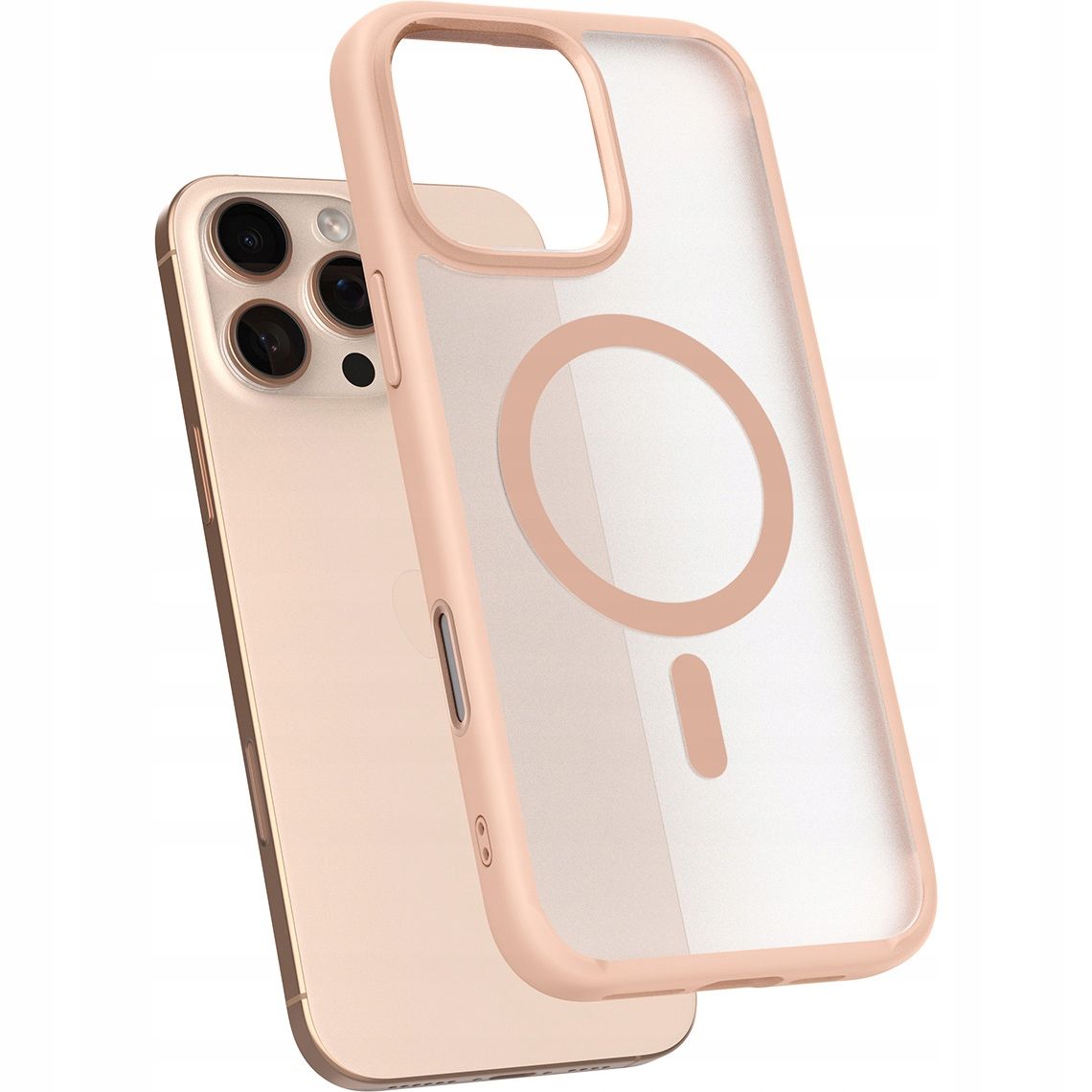  Byla spigen į "iphone" 16 pro, nugara į magsafe, lengvas, tvirtas, stilingas