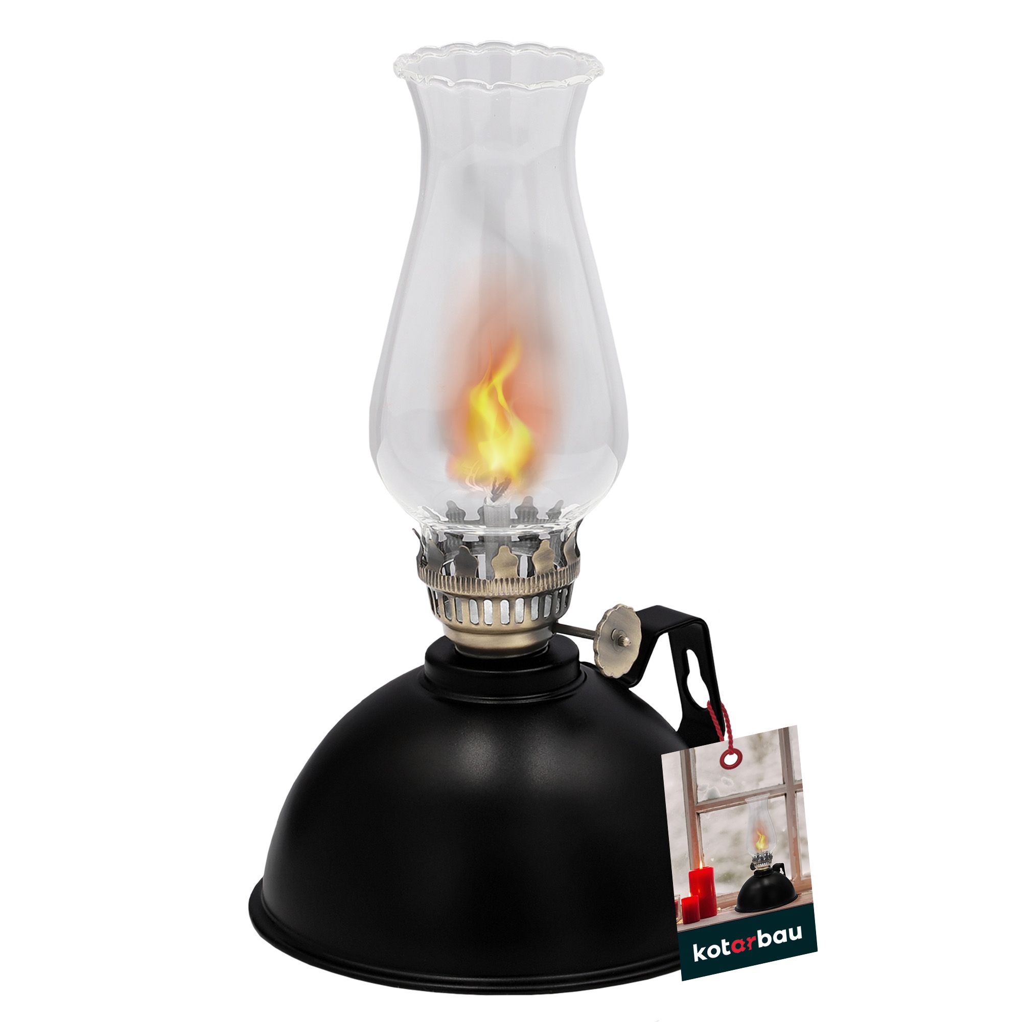  Petrolejas lampa vintage ar spoguli retro antique eļļa nafte lampa