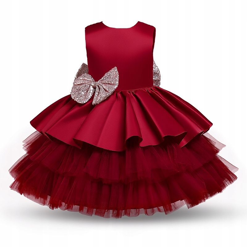  Charmant kleid bankett mit band i brokat - ideal auf hochzeit - 120