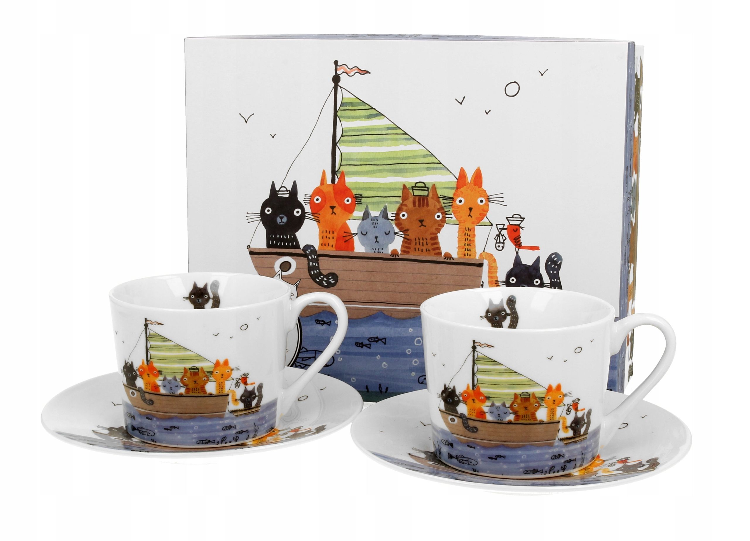  2 cups espresso with saucers safa