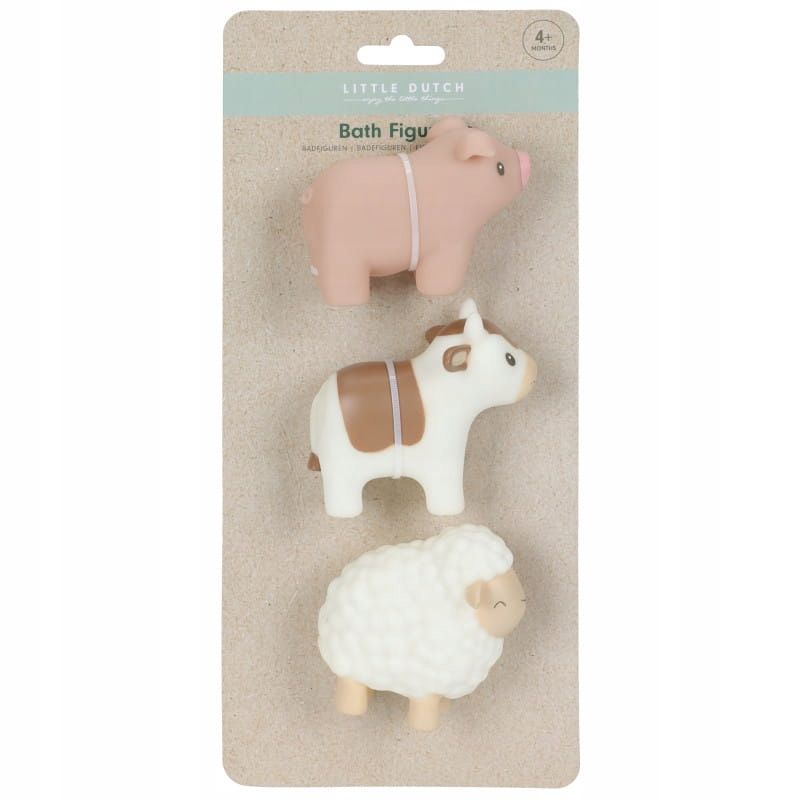  Little dutch washable colored pencils for bathing with templates forest friends