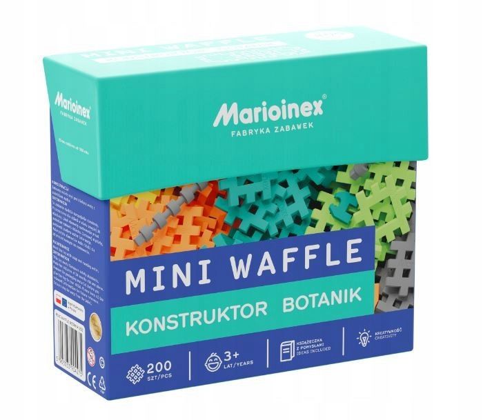 Konstrukcinės kaladėlės mini vaflinės 300 dalių