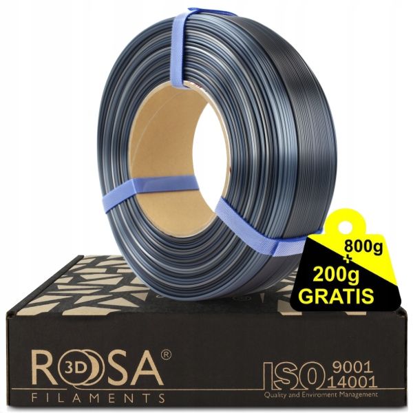 Gija 3d pildymas pla multicolour silk pacific 1,75mm 800g + 200g nemokamai